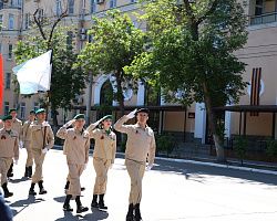 Патриотический клуб АГПК «Наследники Победы» принял участие в параде в честь Дня Победы